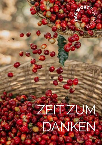 Zeit zum Danken